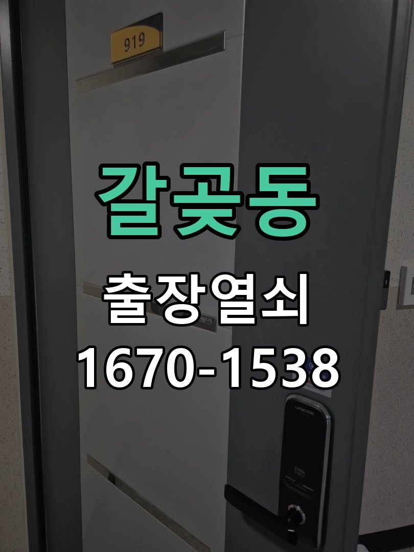 갈곶동 현관 번호키 먹통 방전 9V 해결 작업 완료 후 정상 작동 확인
