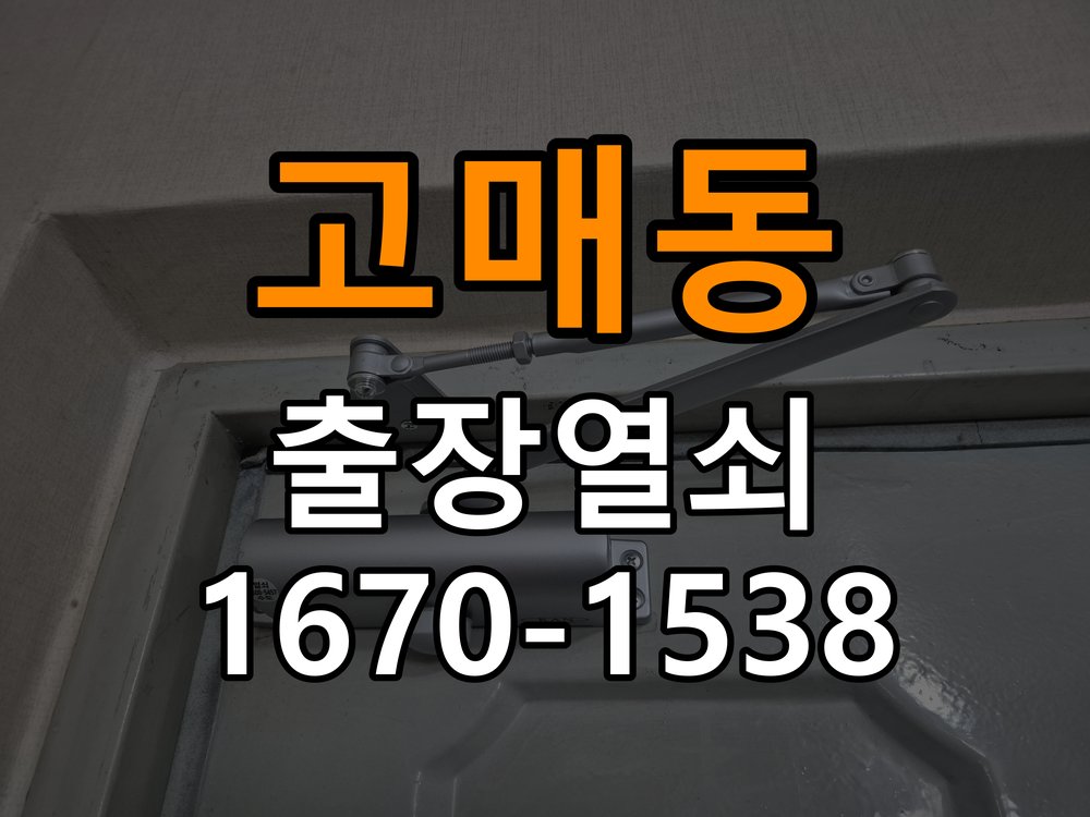 고매동열쇠 상가 푸시풀 도어락 뻑뻑함 및 걸림 증상 해결 가이드 참고 사진 1