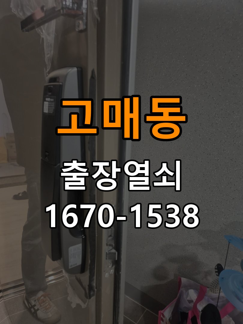 고매동열쇠 상가 푸시풀 도어락 뻑뻑함 및 걸림 증상 해결 가이드 참고 사진 2