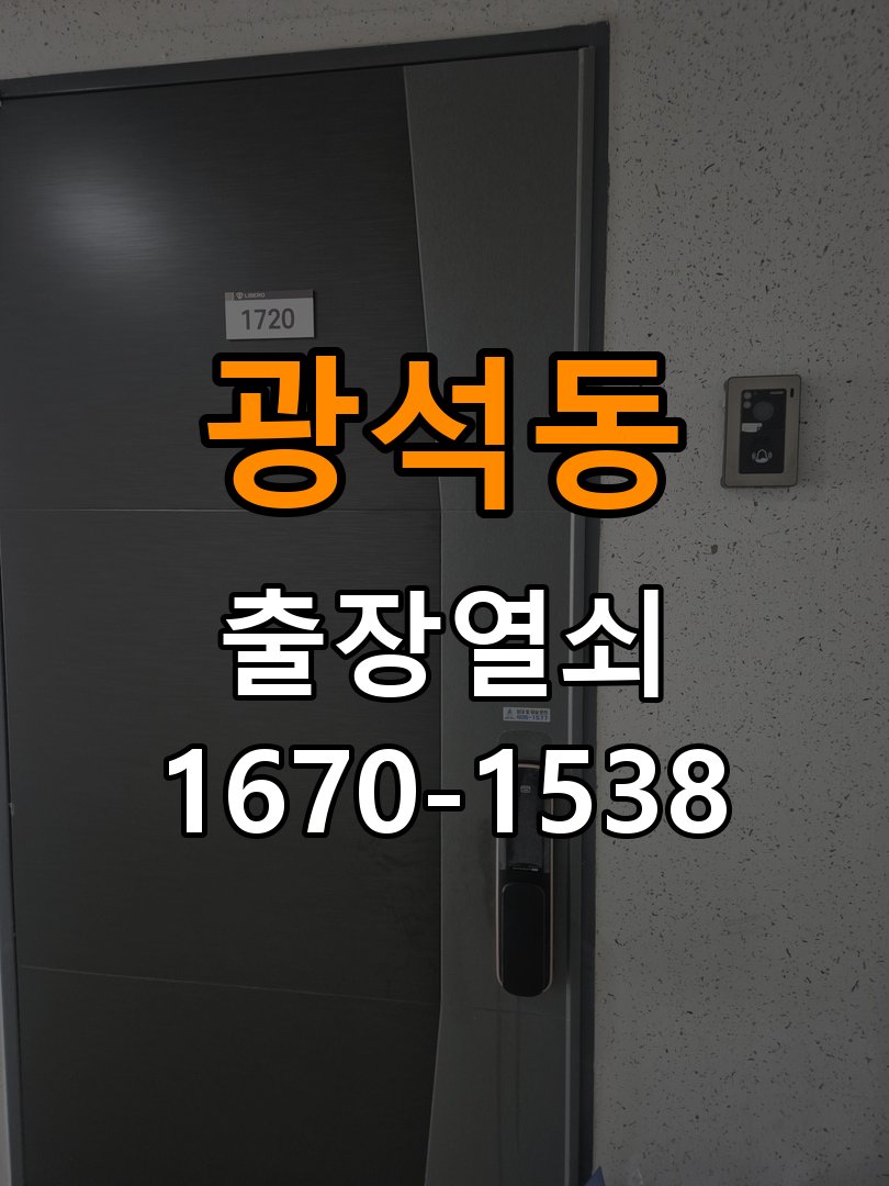 광석동 현관문 보조키 열쇠 분실 키통 교체 도어락 위의 특수 보조키 열쇠를 잃어버려 문을 열지 못함 현장 출장