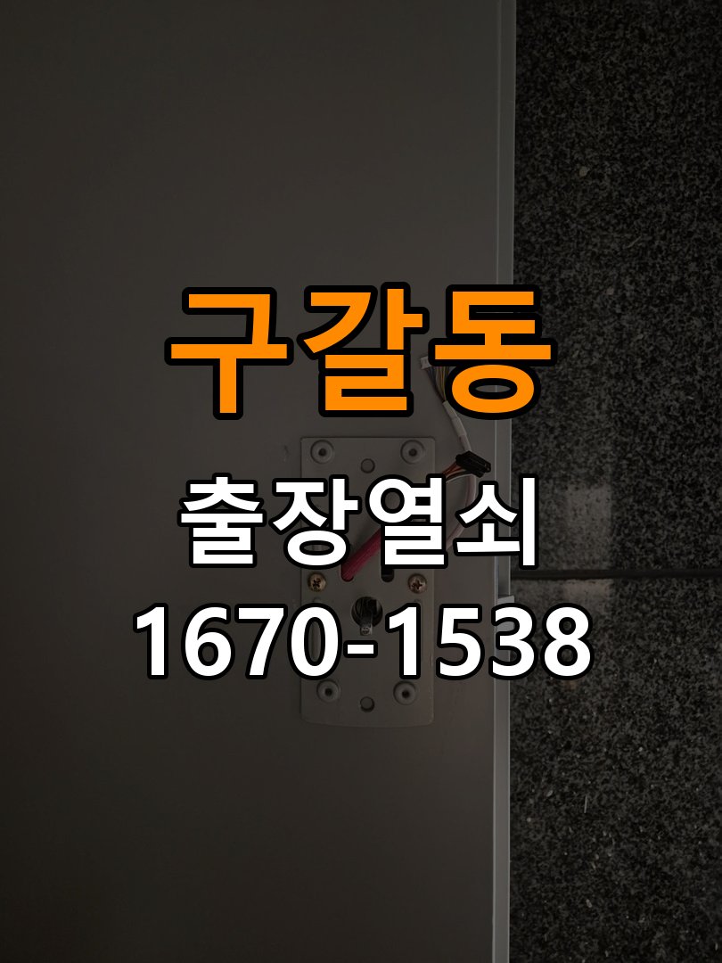 구갈동열쇠 오피스텔 도어락 경고음 조치 및 노후 제품 점검 참고 사진 2