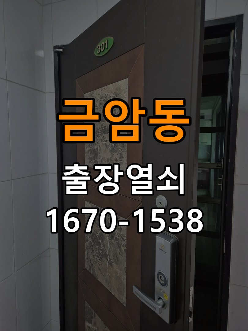 금암동열쇠 옥탑방 도어락 건전지 소모 원인 점검 참고 사진 1