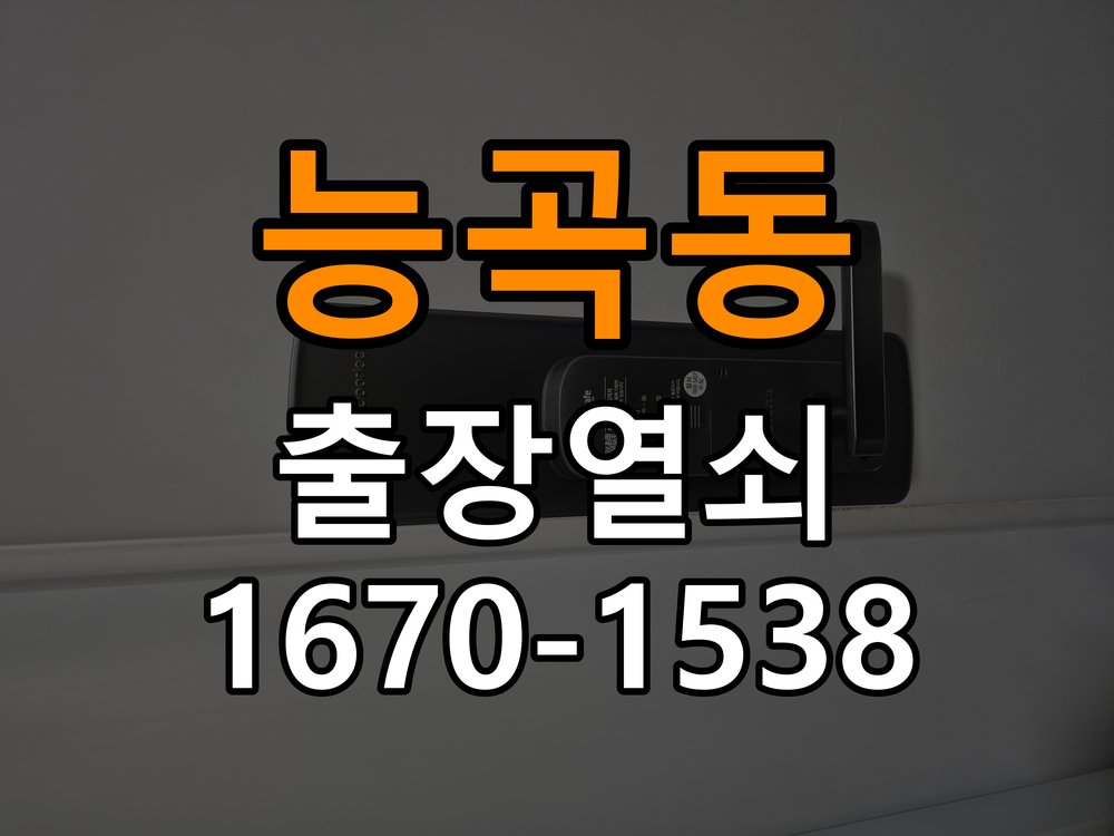능곡동 열쇠 부러짐 키 실린더 교체 작업 완료 후 정상 작동 확인