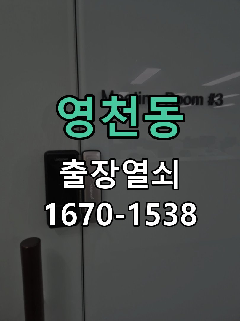 영천동 열쇠 부러짐 키 실린더 교체 정밀 핀 실린더 뭉치 및 열쇠 3개 세트 정밀 점검 및 교체