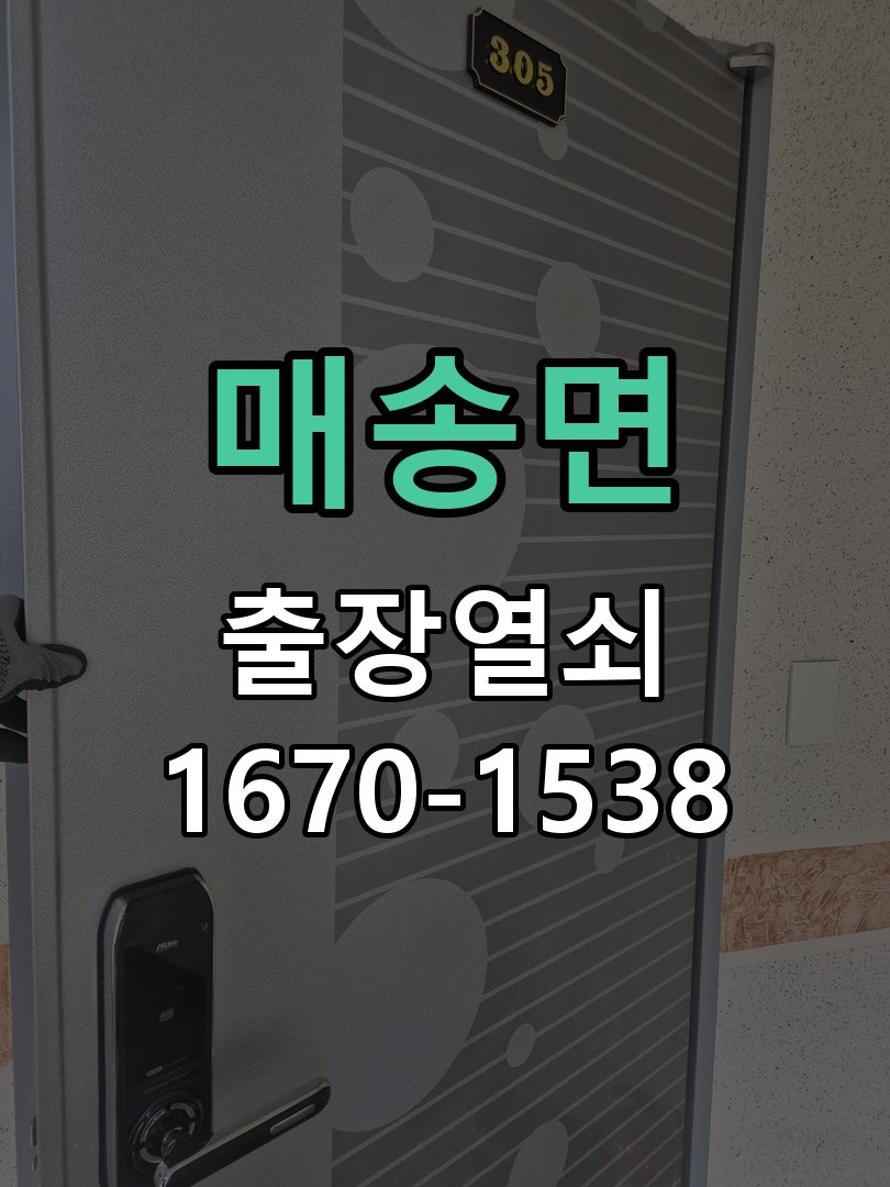매송면 열쇠 부러짐 키 실린더 교체 열쇠 구멍 안에서 키가 꺾여 부러진 채 박혀 문이 안 열림 현장 출장