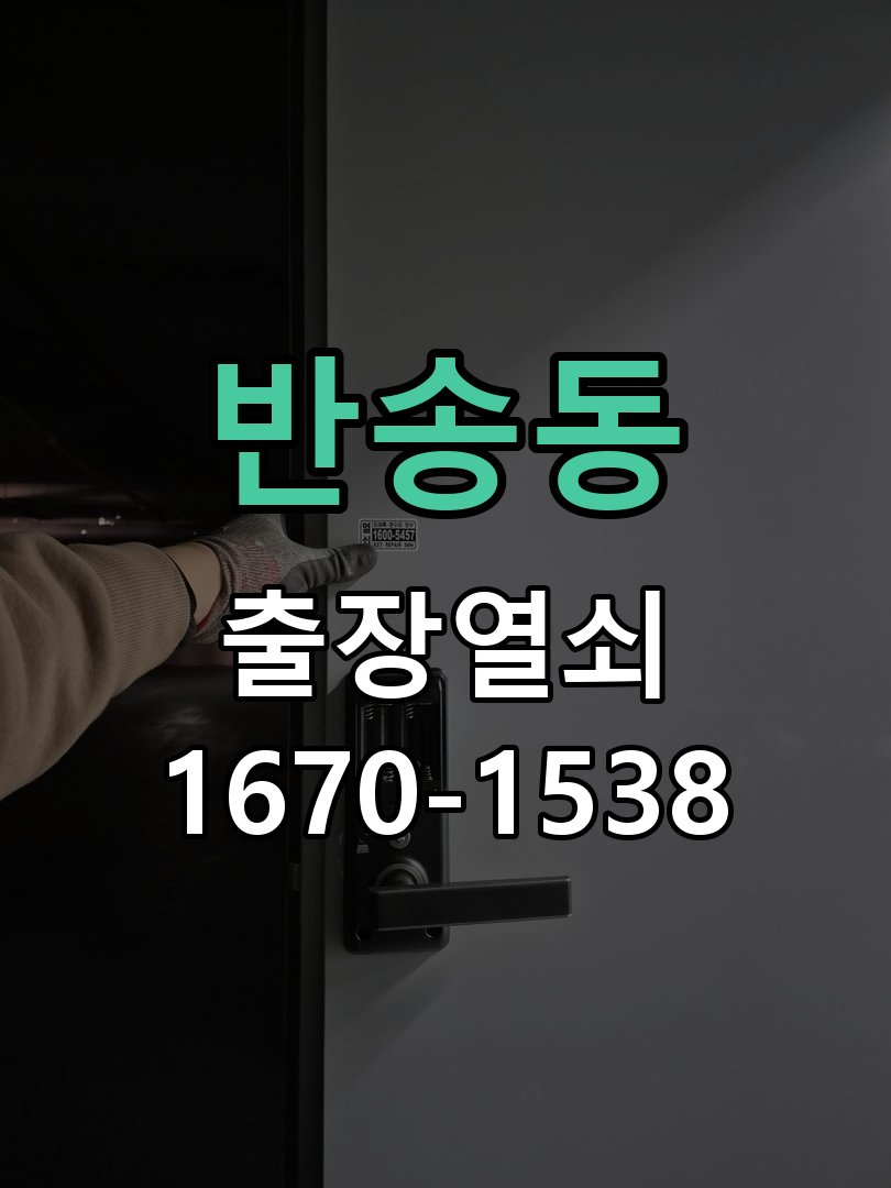 반송동 열쇠 부러짐 키 실린더 교체 정밀 핀 실린더 뭉치 및 열쇠 3개 세트 정밀 점검 및 교체