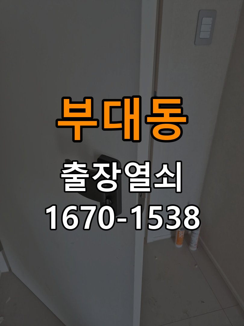 부대동 원룸 도어락 건전지가 빨리 닳는 반복 소모 원인 점검 - 부품 교체 전 호환성 확인 작업 완료 후 정상 작동 확인