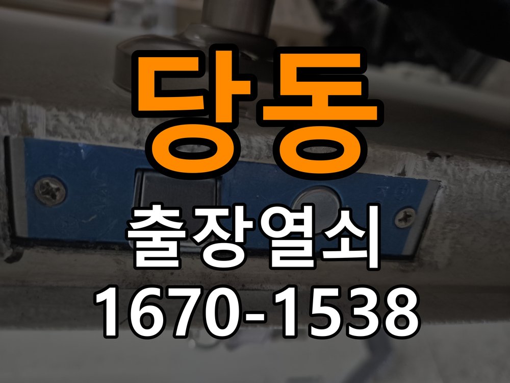사당동열쇠 원룸 도어락 방전 9V 건전지 응급대처 참고 사진 1