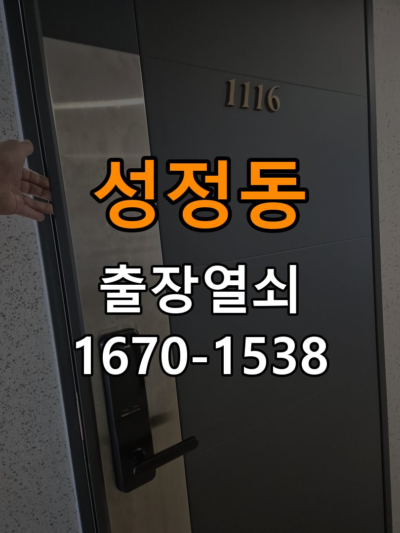 성정동 현관문 보조키 열쇠 분실 키통 교체 도어락 위의 특수 보조키 열쇠를 잃어버려 문을 열지 못함 현장 출장