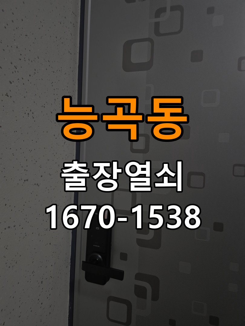 능곡동 열쇠 부러짐 키 실린더 교체 열쇠 구멍 안에서 키가 꺾여 부러진 채 박혀 문이 안 열림 현장 출장