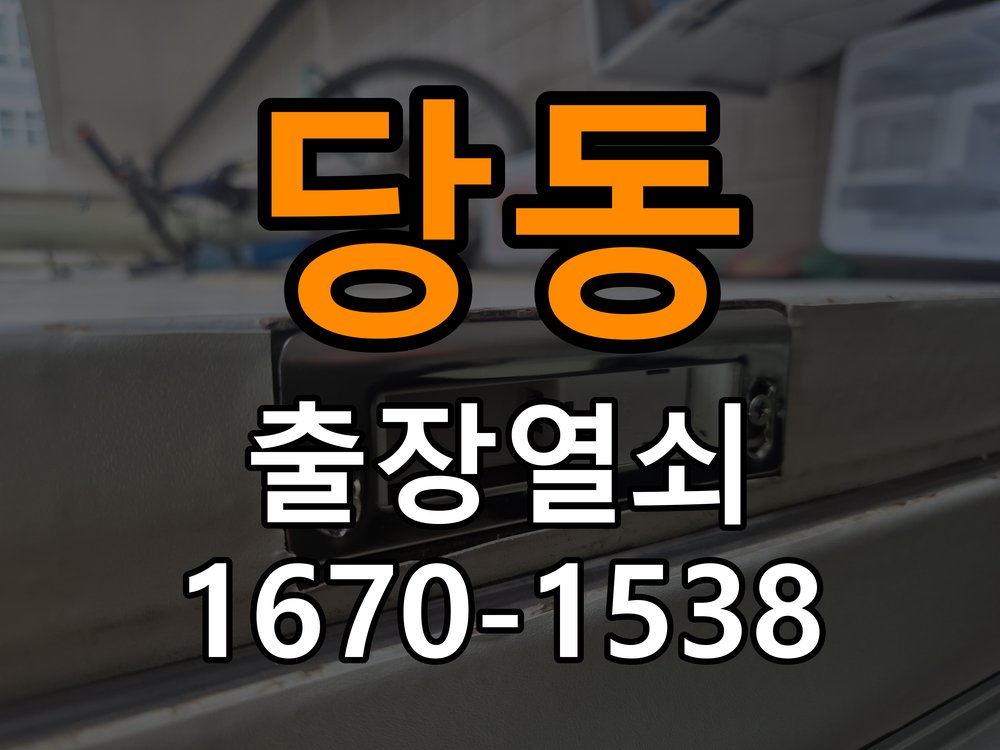 당동 계단식 아파트 현관문 고무패킹 교체 후 잠금이 안 되는 이유 - 비용 견적 전 준비사항 작업 완료 후 정상 작동 확인