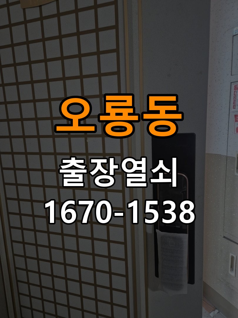 오룡동 상가 방문 손잡이를 내려도 문이 걸리는 증상 - 수리와 교체 판단 기준 작업 완료 후 정상 작동 확인