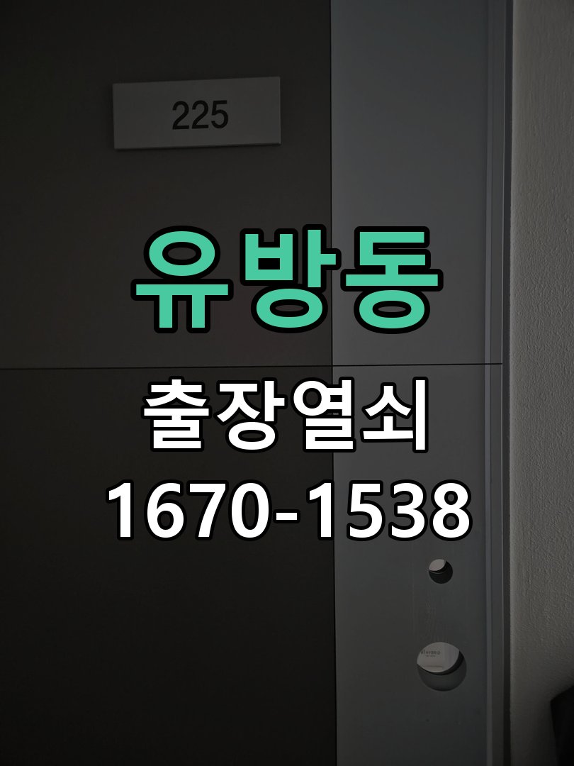 유방동 상가 셔터키 자물쇠 고장 출장 수리 작업 완료 후 정상 작동 확인