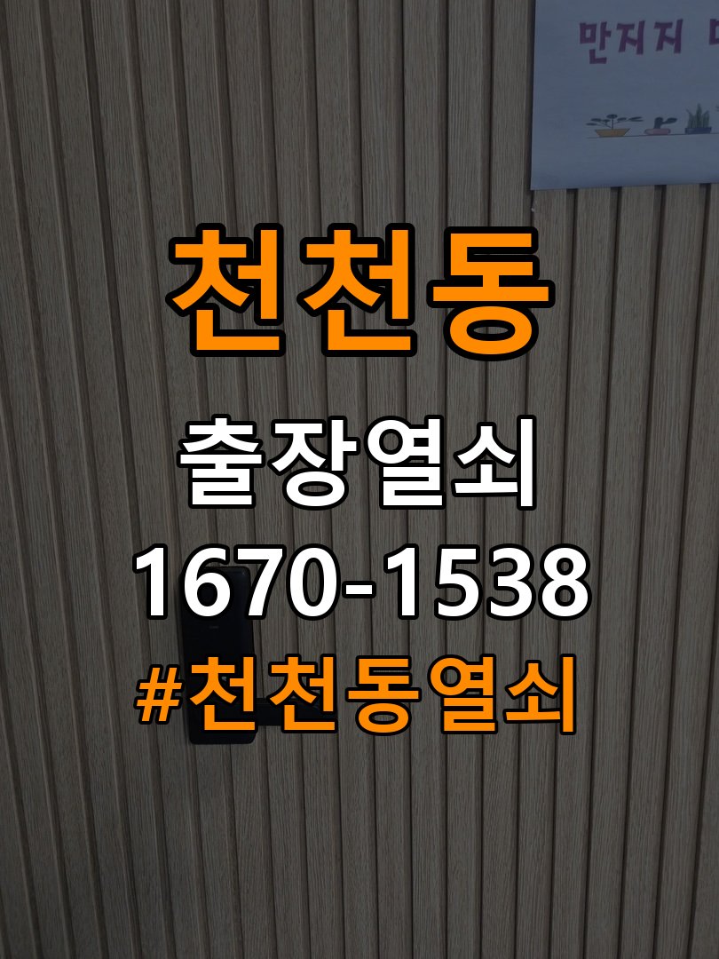 천천동열쇠 도어락 경고음 울릴 때 안전 점검 및 조치법 참고 사진 4
