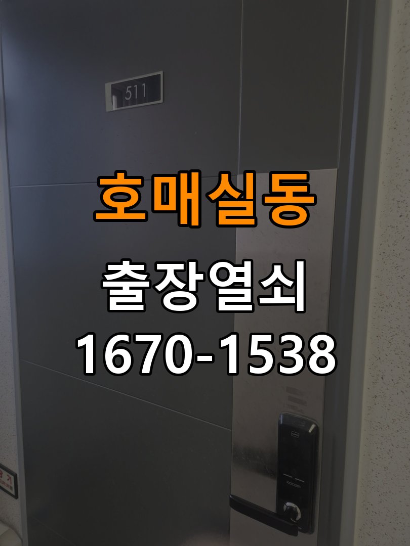 호매실동도어락 열쇠 출장 24시 학원 도어락 실내 잠금 버튼 반응 없음 해결 참고 사진 3